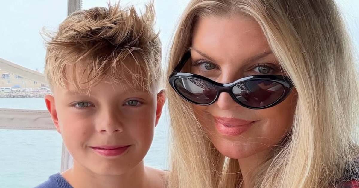Fergie's Son Axl Looks Like Dad Josh Duhamel in Never-Before-Seen Photos