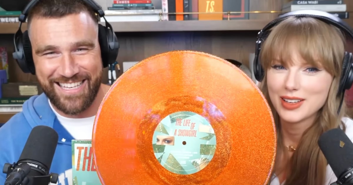 Travis Kelce Reveals His Favorite Song off Taylor Swift's New Album(01)