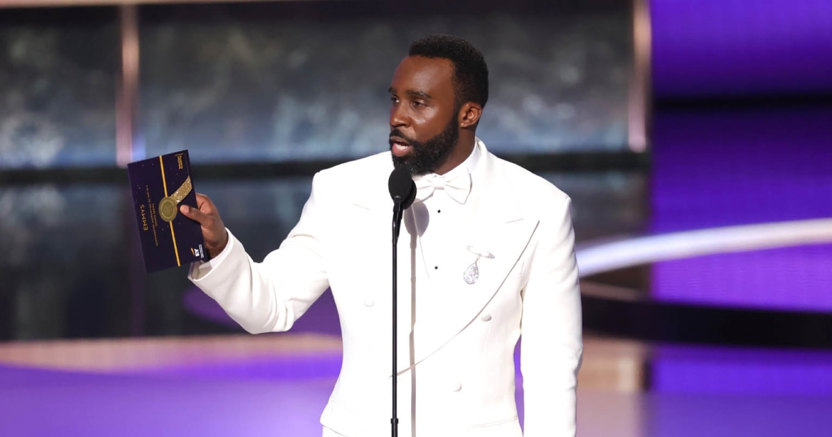 Tramell Tillman Makes Emmys History, Dedicates Win to His Mom: 'This Is For You'