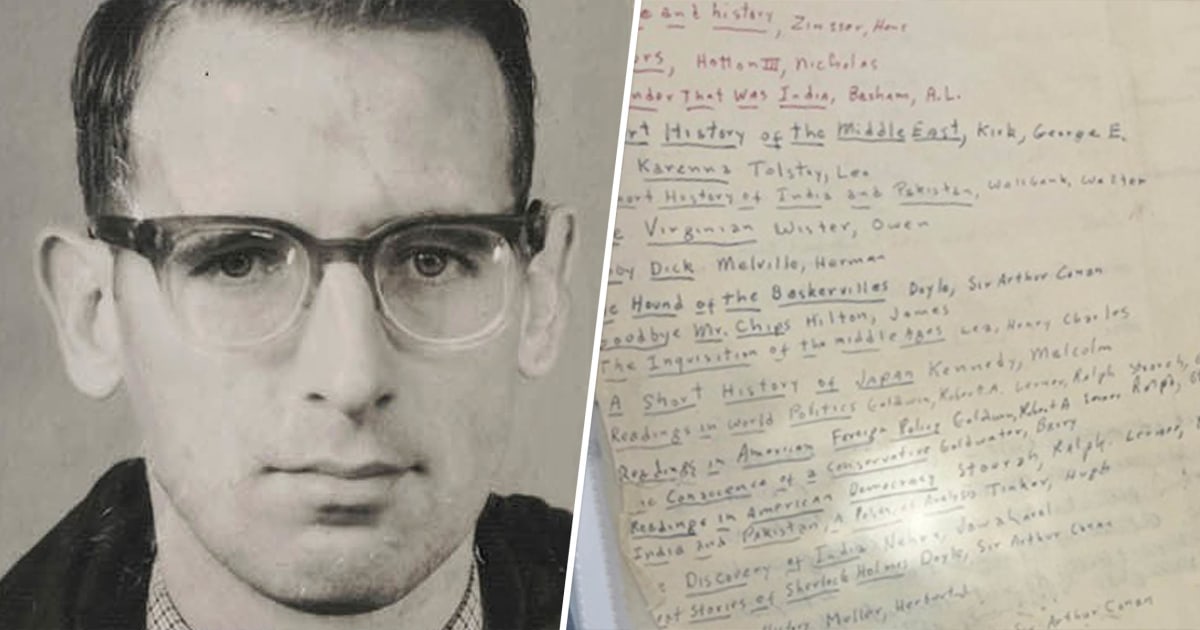He Logged Every Book He Read for 60 Years Before His Death. Now His List Is Inspiring the World