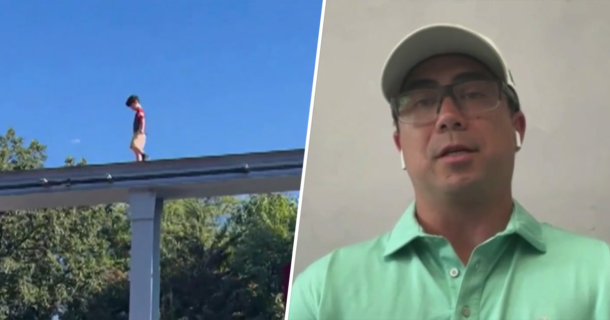 Man Who Rescued Child Walking on Narrow Track at Hersheypark Credits 'Dad Strength'