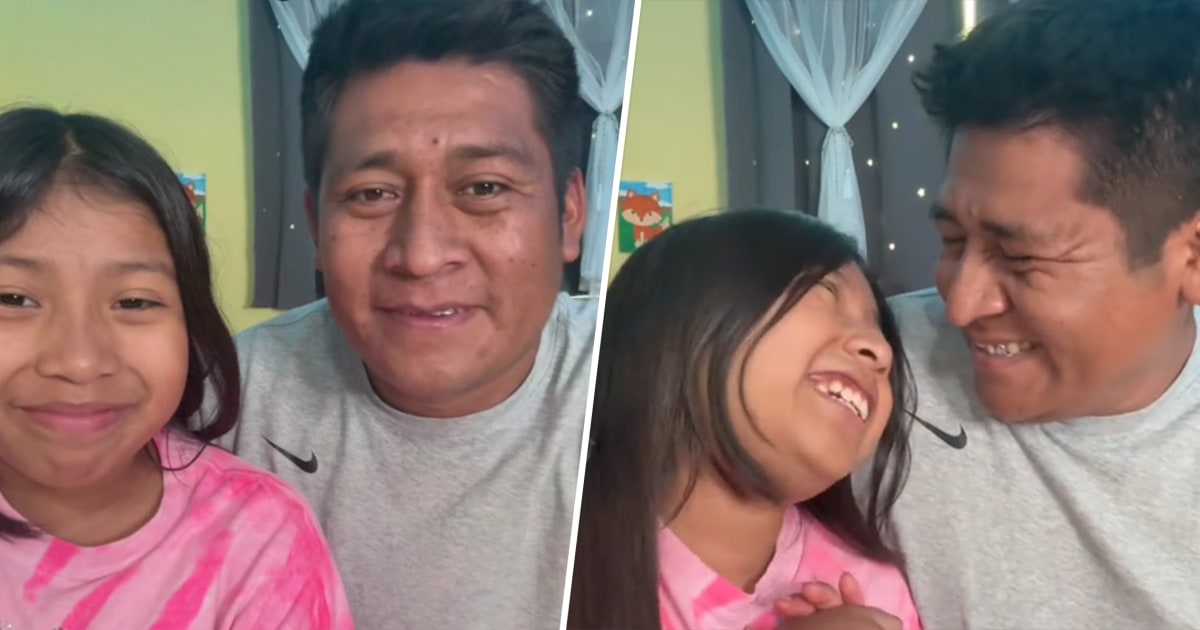 9-Year-Old Girl Teaching Her Dad English Is the Most Wholesome Thing You'll See on the Internet