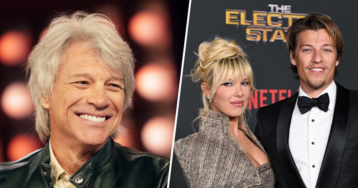 Jon Bon Jovi Talks About His Son and Millie Bobby Brown Getting Married 'Young'