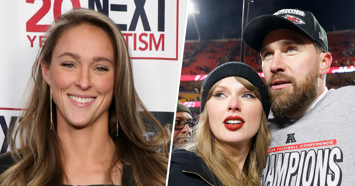 Kylie Kelce Reacts To Taylor Swift and Travis Kelce's Engagement