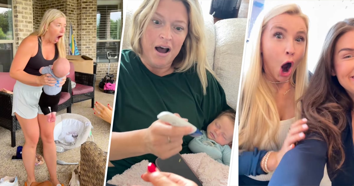 Mom of 3-Month-Old Records Shocked Reactions When She Tells People She's Pregnant, Again