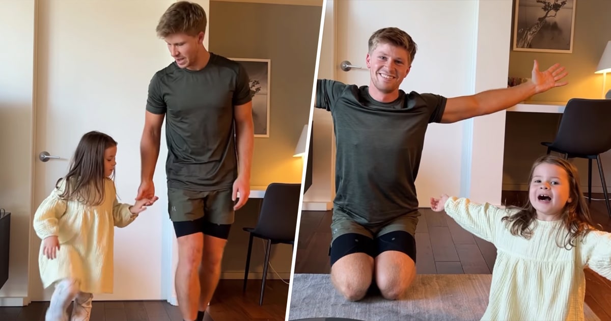 Robert Irwin Melts Hearts Teaching 4-Year-Old Niece to Dance
