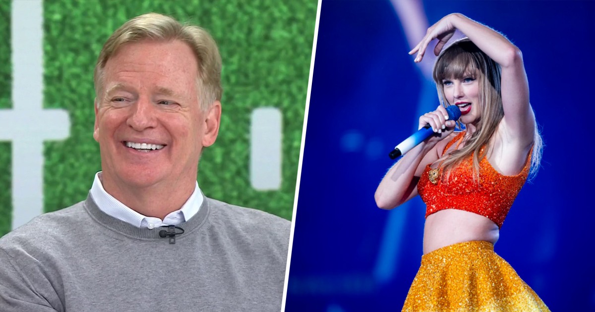 Taylor Swift Super Bowl Halftime Show Is a ‘Maybe,’ Roger Goodell Says