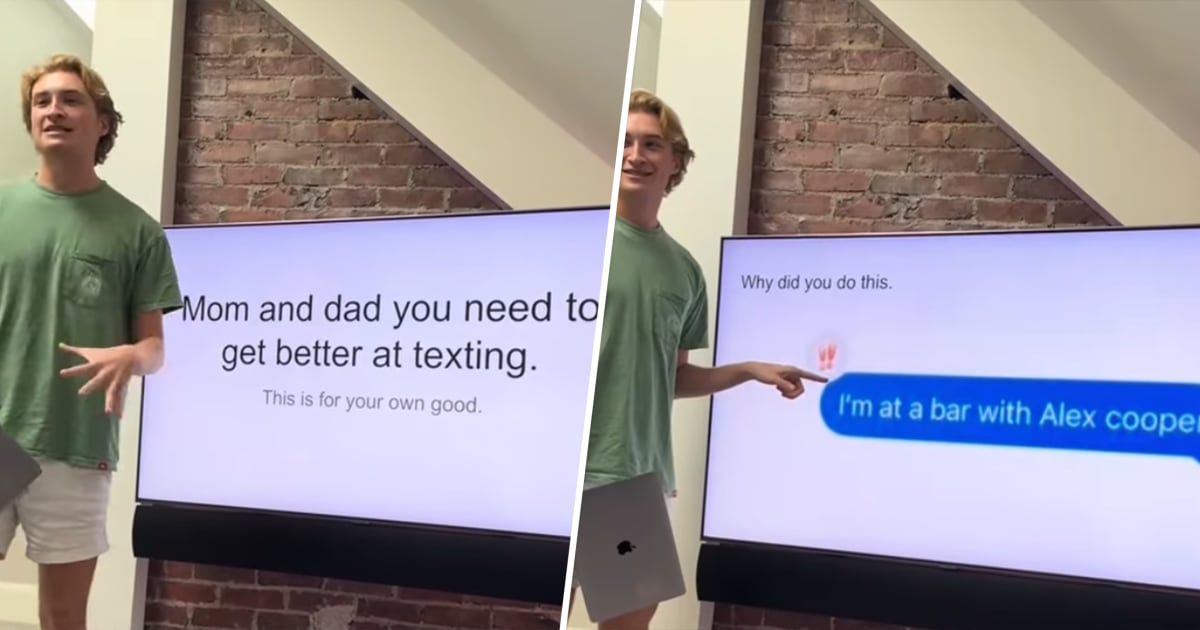 22-Year-Old's Texting Guide for His Parents Goes Viral: We've Been Using Exclamation Points All Wrong