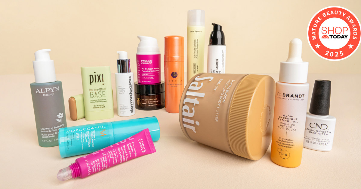 Shop TODAY Mature Beauty Award Winners Available on Amazon