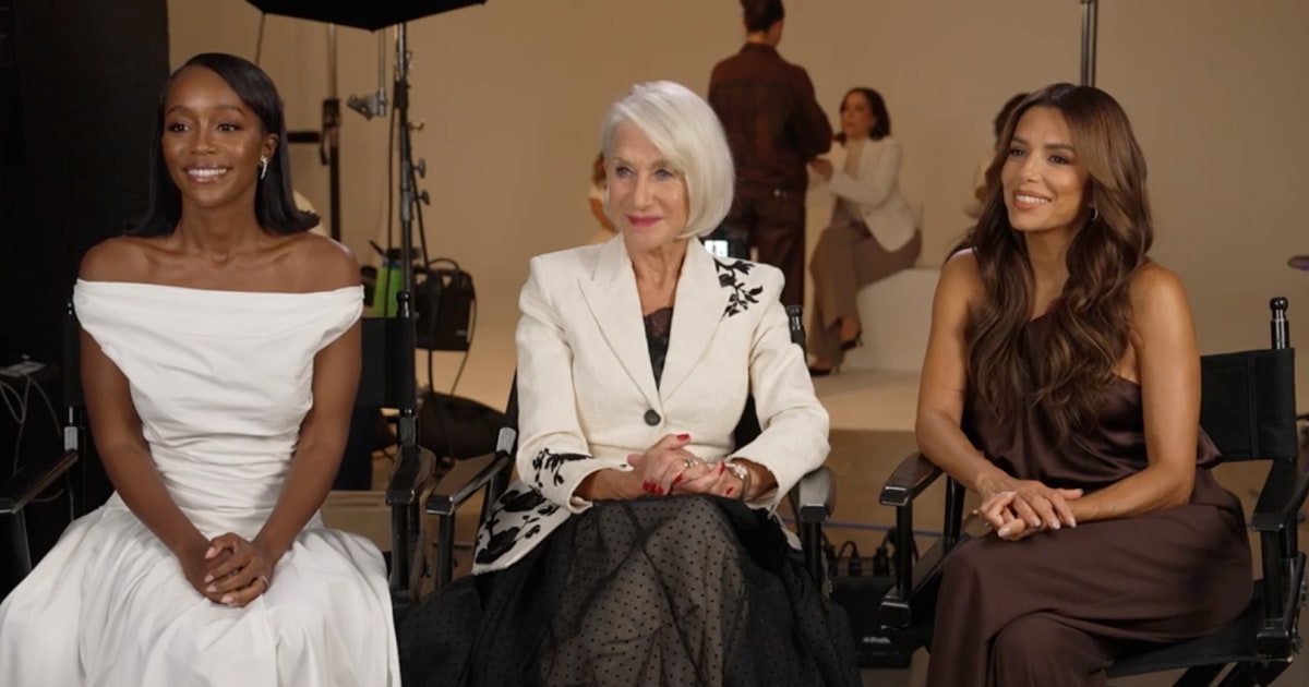 Image for article EXCLUSIVE Eva Longoria, Helen Mirren and Aja Naomi King on the Meaning of Worth and Honoring Women