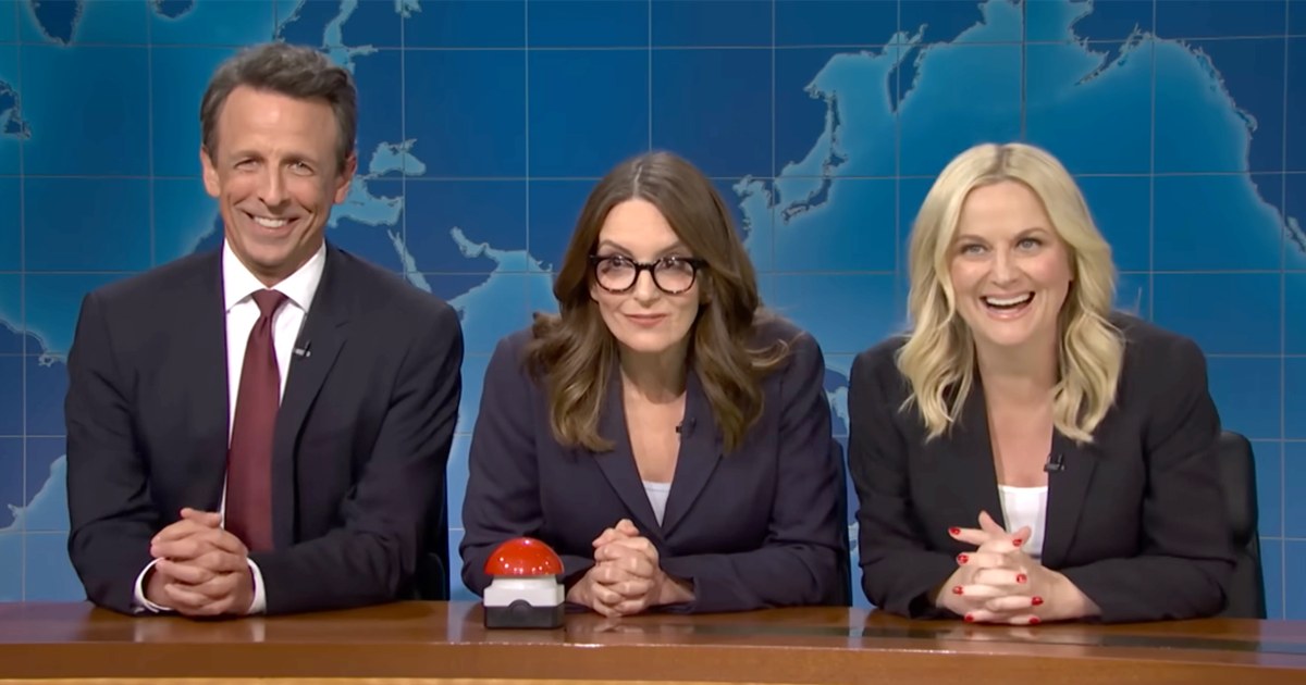 Amy Poehler Recruits Tina Fey, Seth Meyers for ‘Weekend Update’ Return: ‘My First Wife And My Second Wife’