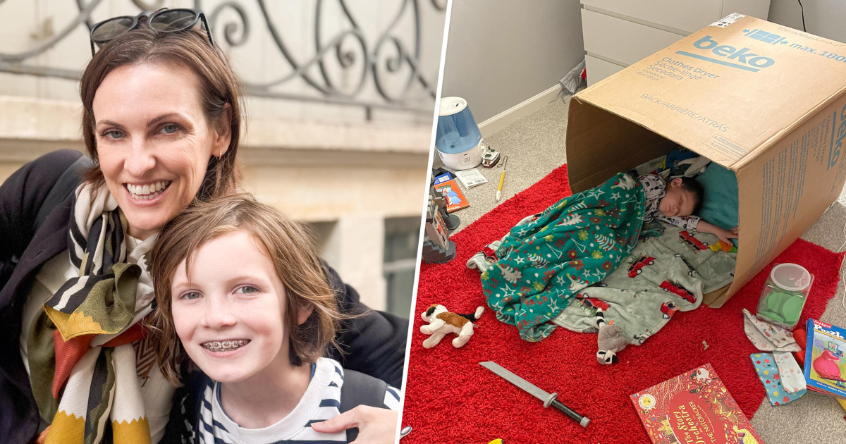 A 4-Year-Old Asked If He Could Sleep in a Cardboard Box. 5 Years Later, He's Still There