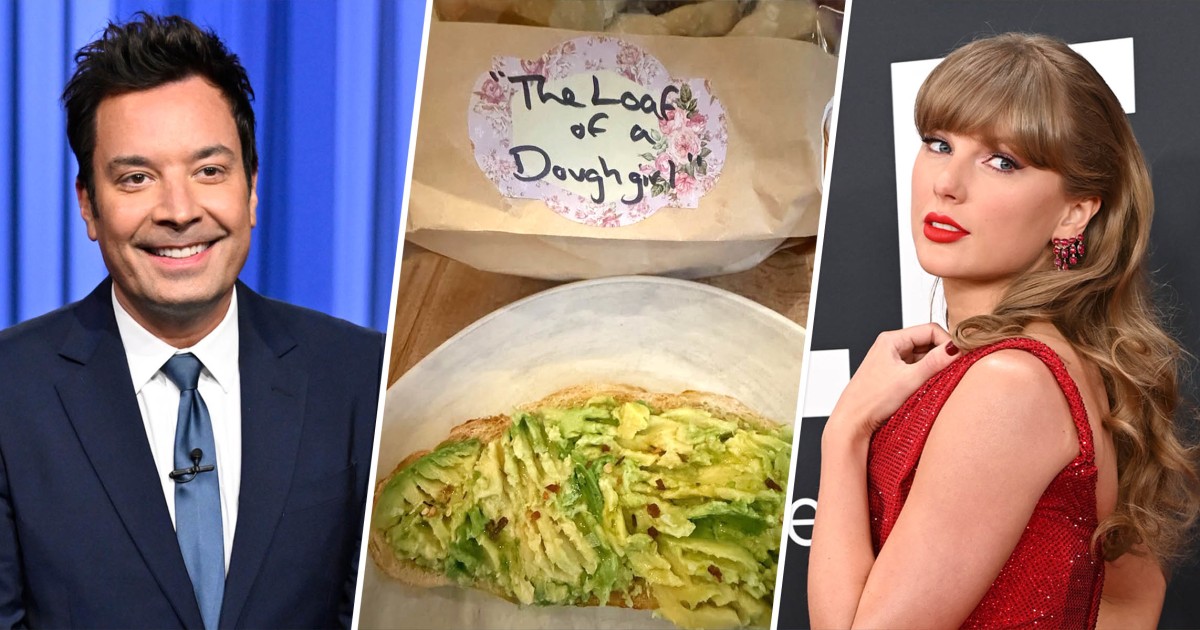 Jimmy Fallon Praises Taylor Swift's Sourdough in Avocado Toast Recipe Post