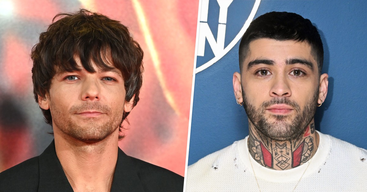 Louis Tomlinson and Zayn Malik One Direction