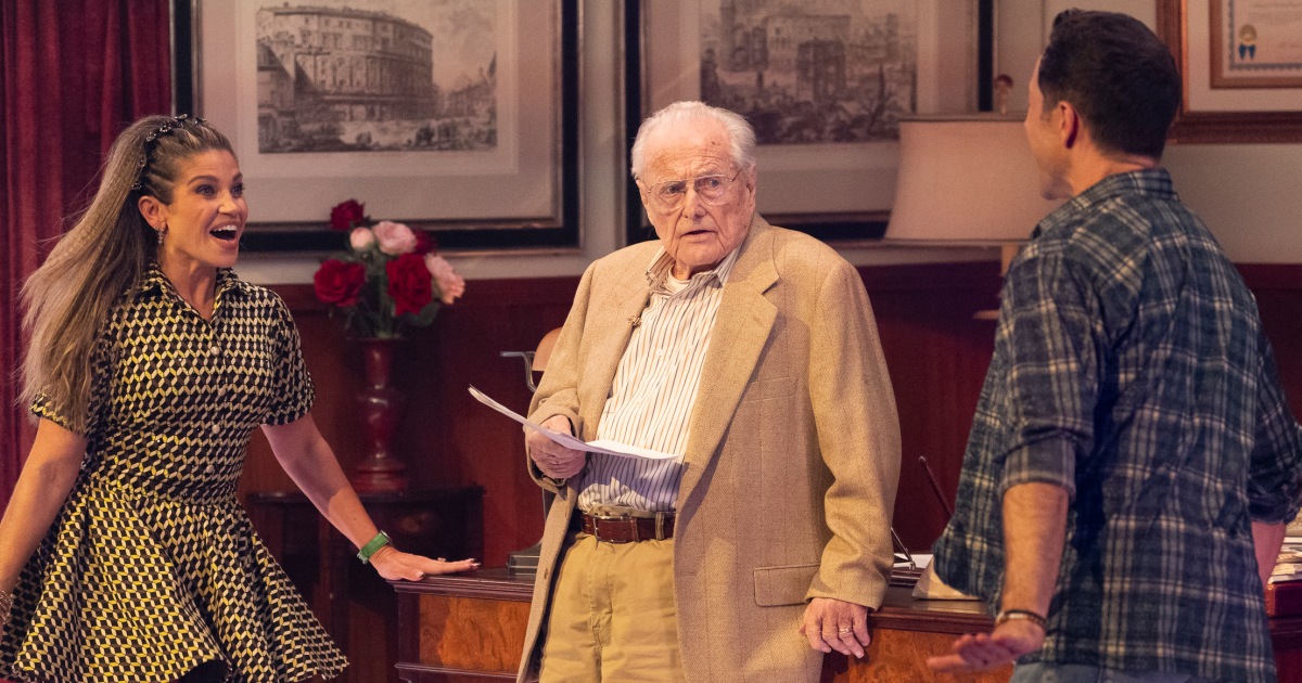 Danielle Fishel Brings Out William Daniels for 'Boy Meets World' Dedication Dance on 'DWTS'