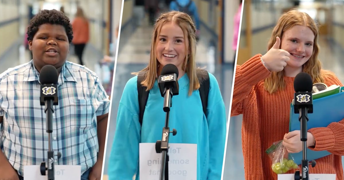 A Hallway Mic Captured High Schoolers Sharing the Good Things in Their Lives. Their Responses Were Beautiful