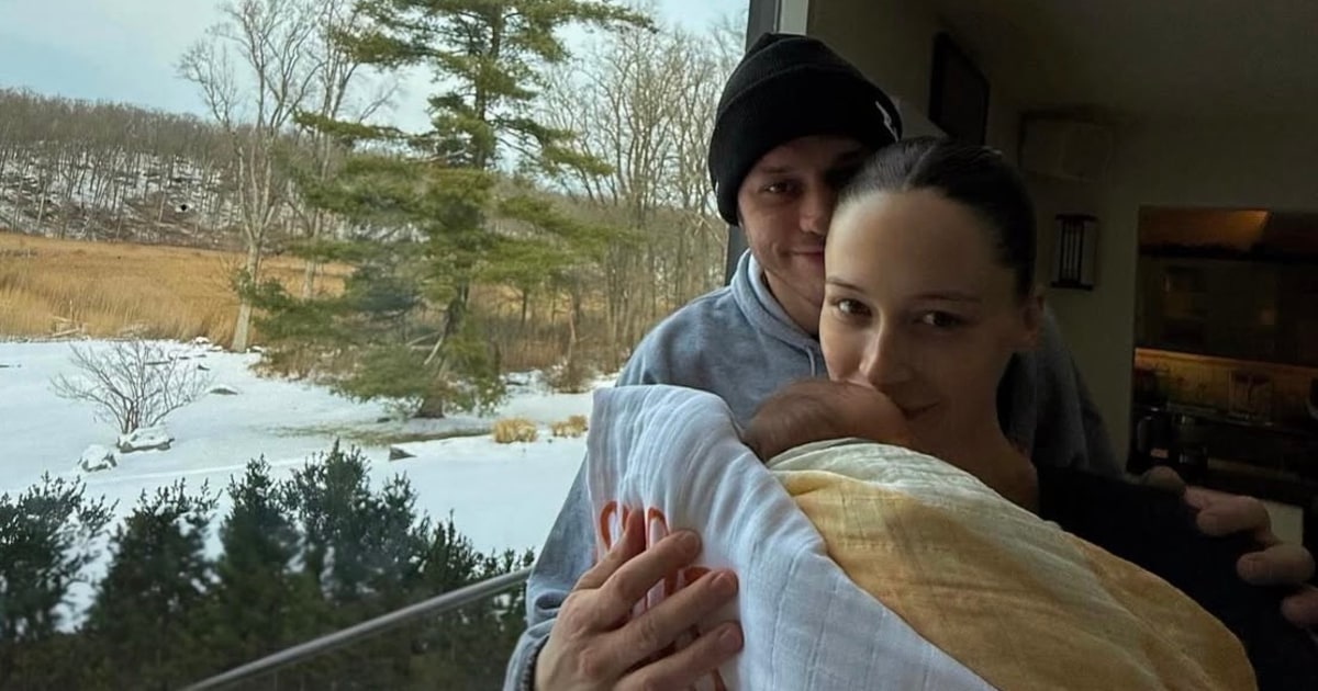 Pete Davidson and Elsie Hewitt Welcome Their 1st Baby: 'Perfect Angel Girl'