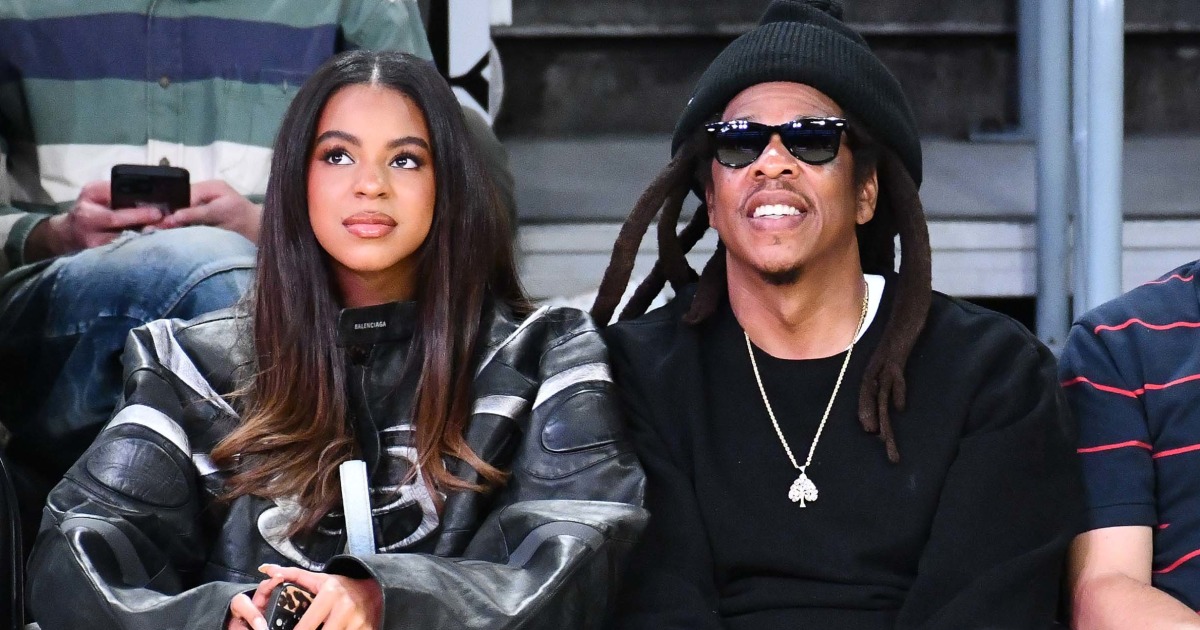 All Grown Up! Blue Ivy Carter Is Spitting Image of Mom Beyonce at NBA Game