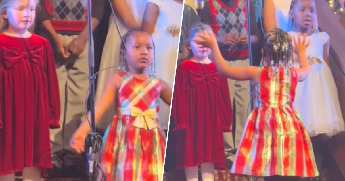 Girl, 3, Goes Rogue During a Choir Concert and Has the Audience Cheering
