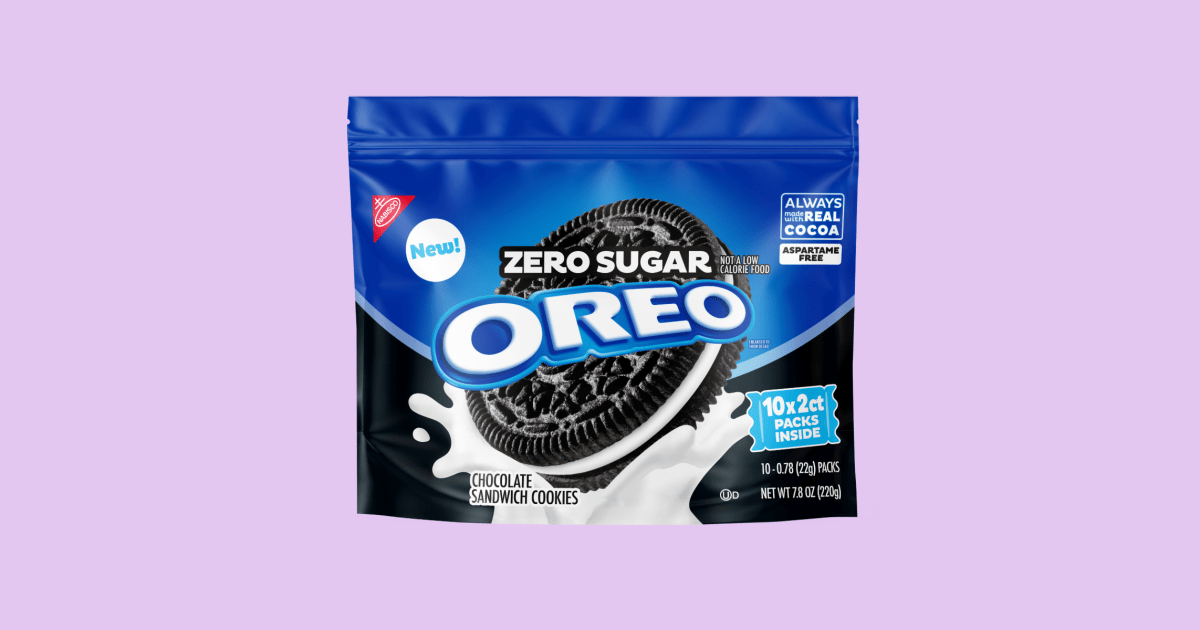 Oreo Launches Its First Zero-Sugar Cookies in the U.S. But Are They Healthier?
