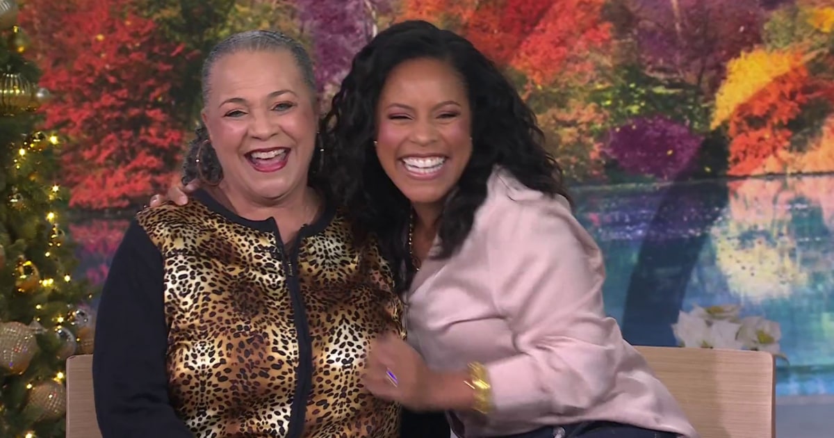 Sheinelle Jones' Mom Crashes the 3rd Hour: 'I'm on TV!'