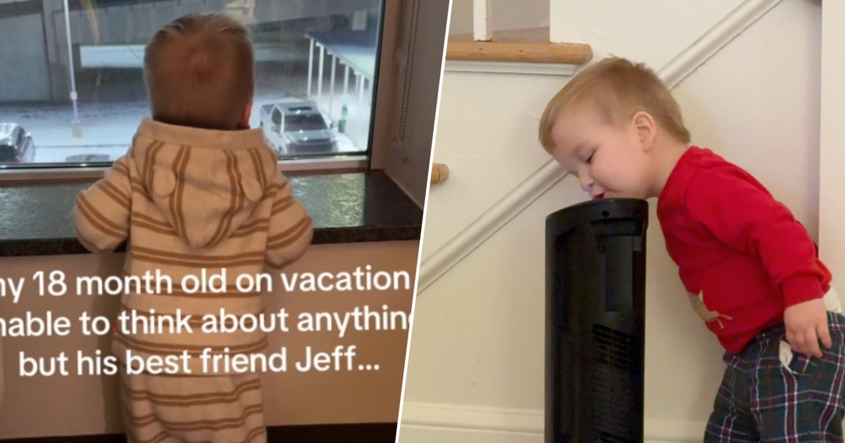 This Toddler's Best Friend is ... a Household Appliance (and Its Name is Jeff!)