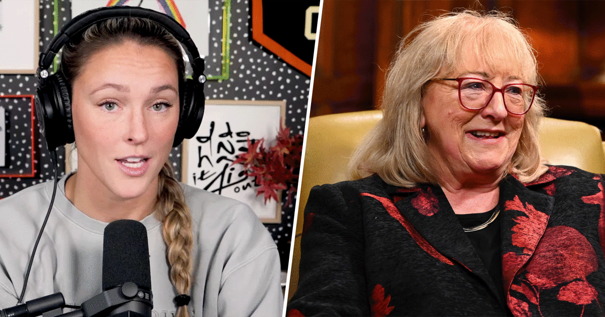 EXCLUSIVE: Kylie Kelce Discusses Mother-In-Law Donna Kelce's Role on 'Traitors': 'She Nailed It'