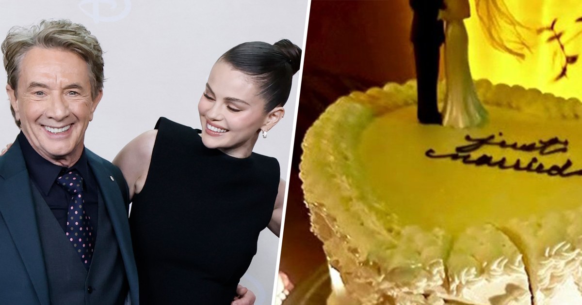 Martin Short Almost Ruined Selena Gomez’s Wedding Cake