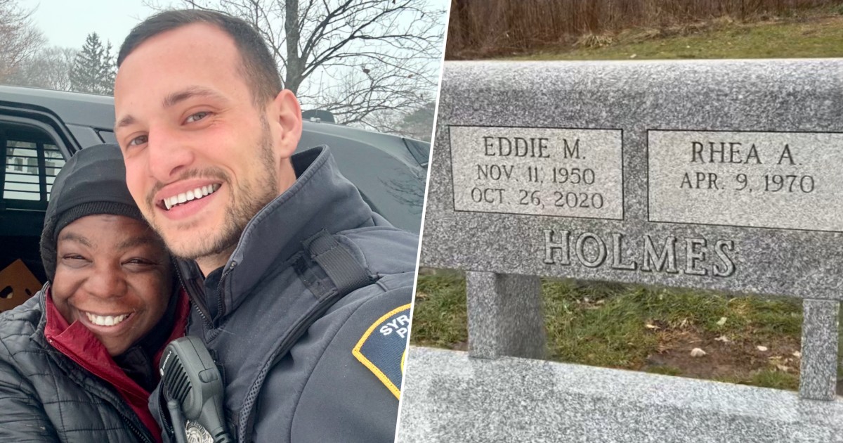 She Was Homeless, Sleeping on Her Husband's Grave. One Police Officer's Kindness Changed Her Life