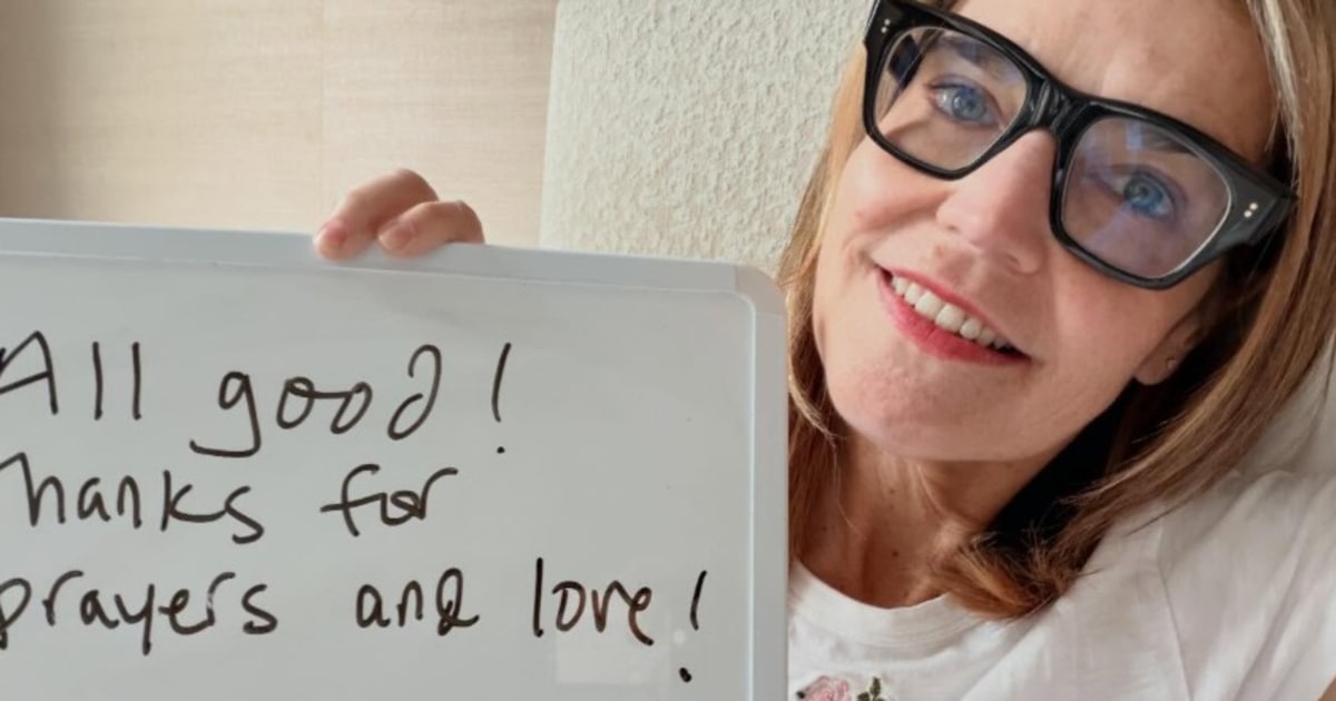 Savannah Guthrie Joins TODAY to Share Kids' Response to Vocal Chord Rest: 'You're Still Loud'