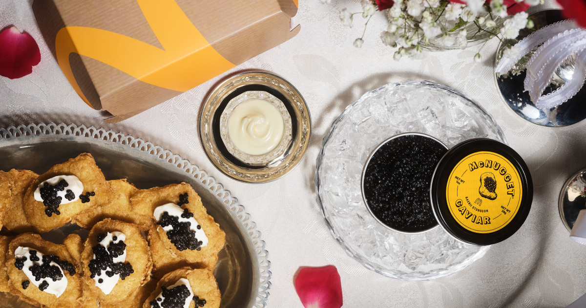 McDonald’s Is Giving Away Free McNugget Caviar Kits for Valentine’s Day. How to Get Yours