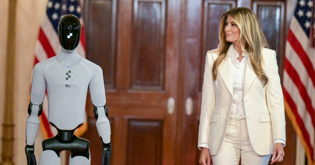 Humanoid Robot Unveiled at White House By First Lady Melania Trump