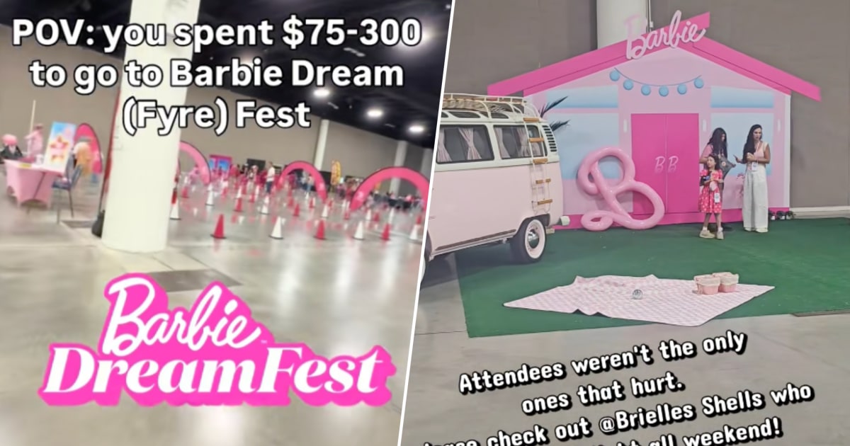 The Barbie Dream Fest wasn’t exactly a dream for many attendees. The event, which took place in Fort Lauderdale, Florida between March 27 to 29, was advertised as “three days of glam, nostalgia, and dream-big energy” for Barbie fans of all ages.