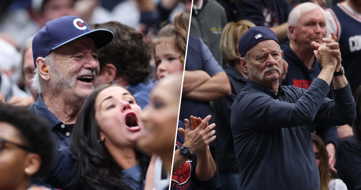 Bill Murray Has 6 Sons. His Look-Alike Just Helped Lead UConn to the Final Four