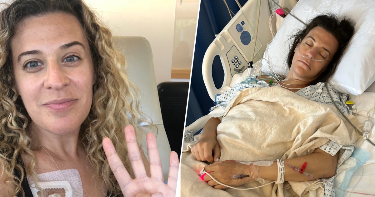 Jennifer Lava has beaten stage 4 colorectal cancer 4 times. She recalls her early symptoms, which she mistook as nausea from a stomach virus.