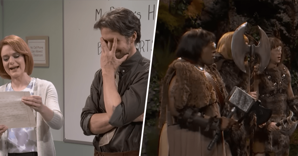 Snl Cyclops Riddle Ryan Gosling Breaks Character While Hosting 'Saturday Night Live'
