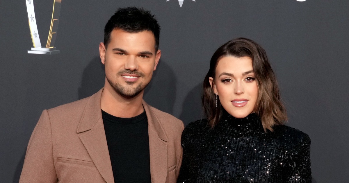 Taylor Lautner and Wife Tay Announce They're Expecting Their 1st Child
