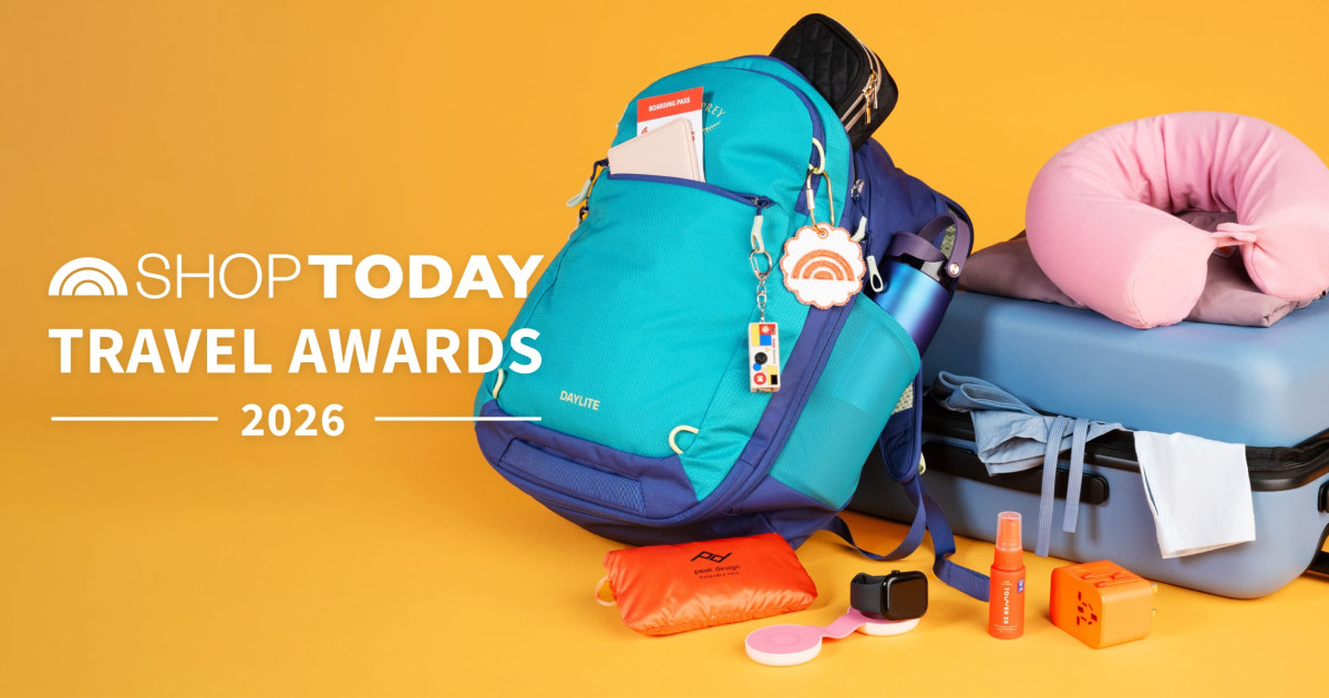 All of the 2026 Shop TODAY Travel Gear Award winners