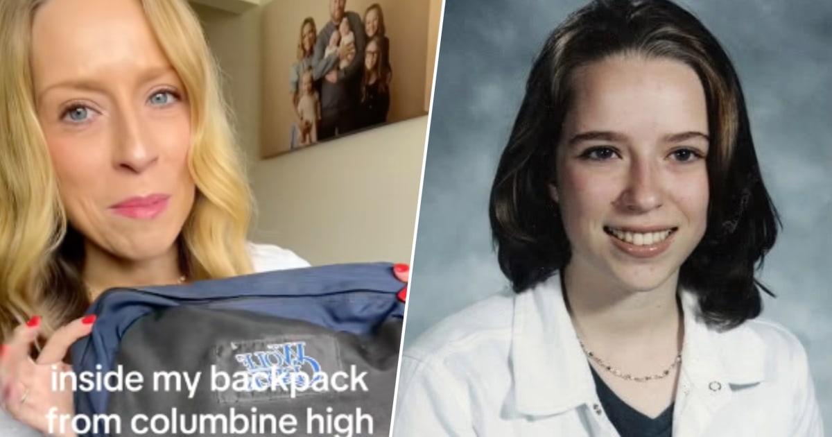 She Was A Freshman During the Columbine Shooting. Here's What Was in Her Backpack That Day