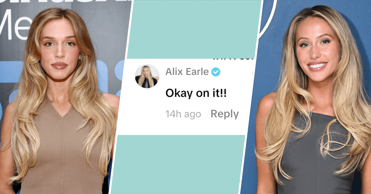 Alix Earle appears to be preparing her response after being called out by podcaster Alex Cooper for creating what Cooper labeled “fake drama” between them.