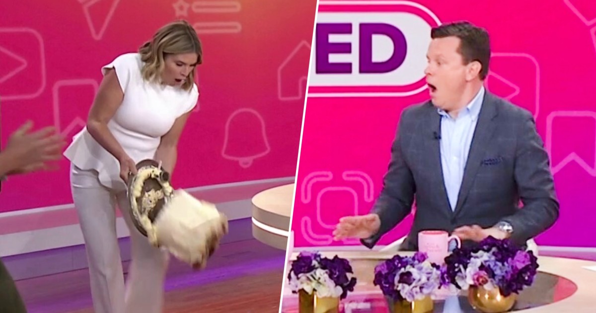 During TODAY with Jenna & Sheinelle on April 1, Jenna Bush Hager gave guest co-host Willie Geist — and, consequently, herself — the surprise of a lifetime.