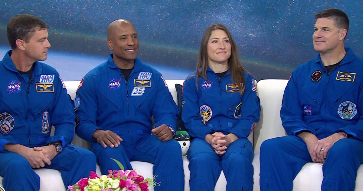Commander Reid Wiseman, pilot Victor Glover and mission specialists Christina Koch and Jeremy Hansen returned to Earth on April 10 and appeared on TODAY on April 30 to relive their voyage, in which they went deeper into space than any human before.