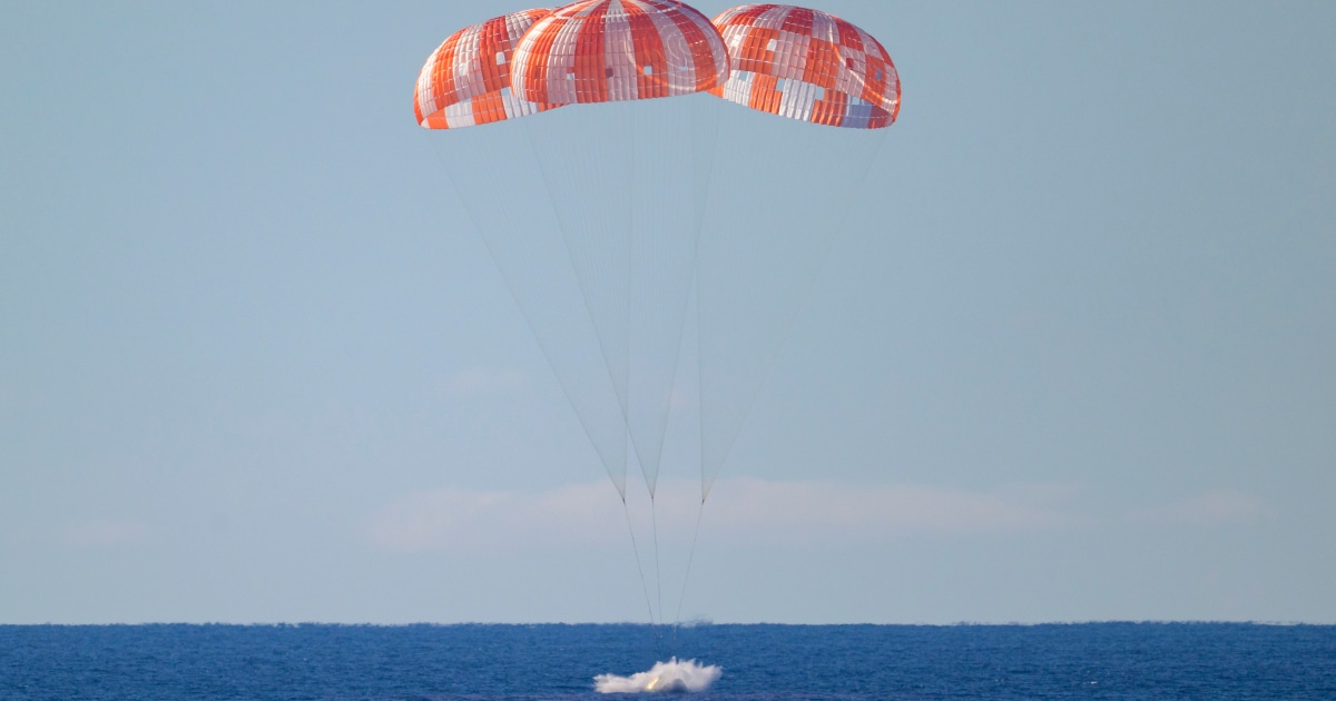“Welcome home Reid, Victor, Christina, and Jeremy!” NASA announced after the astronauts returned to Earth following their record-breaking mission.