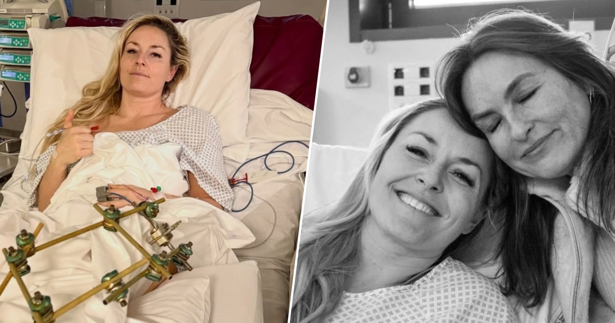 Lindsey Vonn had a visit from a very special fan after she fractured her tibia while racing in the downhill at the Milan Cortina Winter Olympics in February.