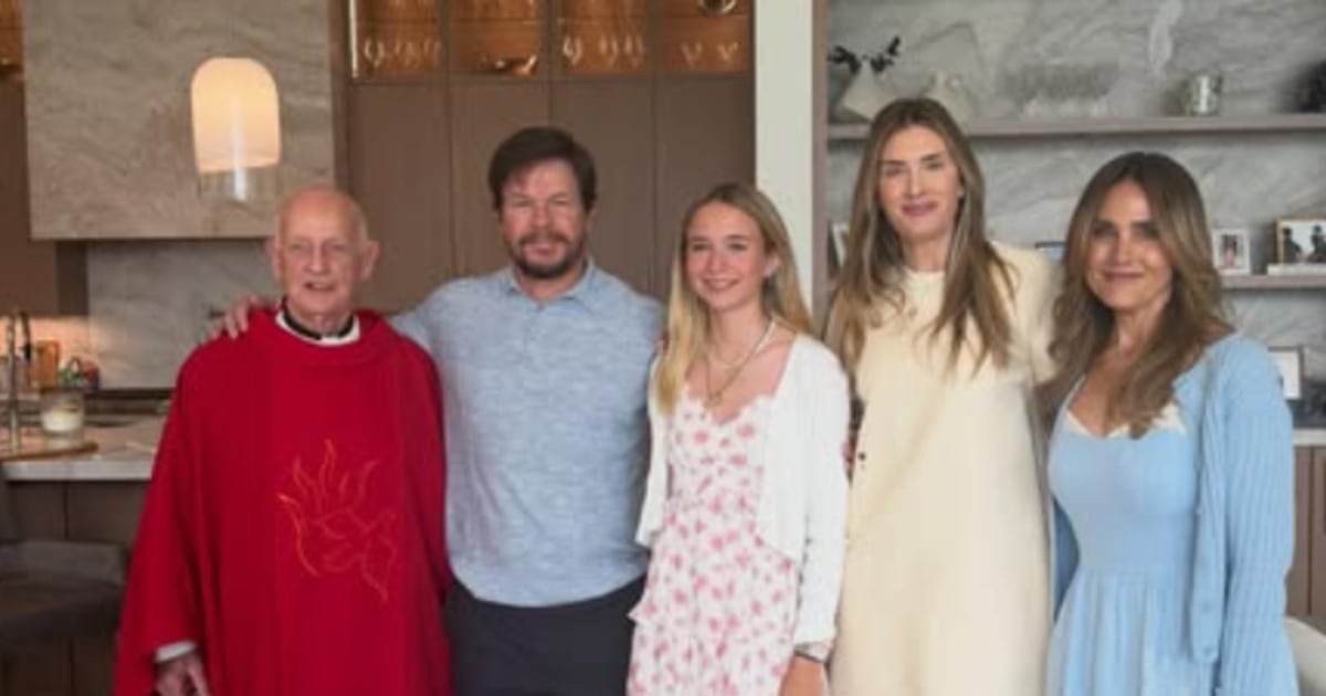 Mark Wahlberg's Daughter Grace, 16, Celebrates Church Confirmation in New Family Photos