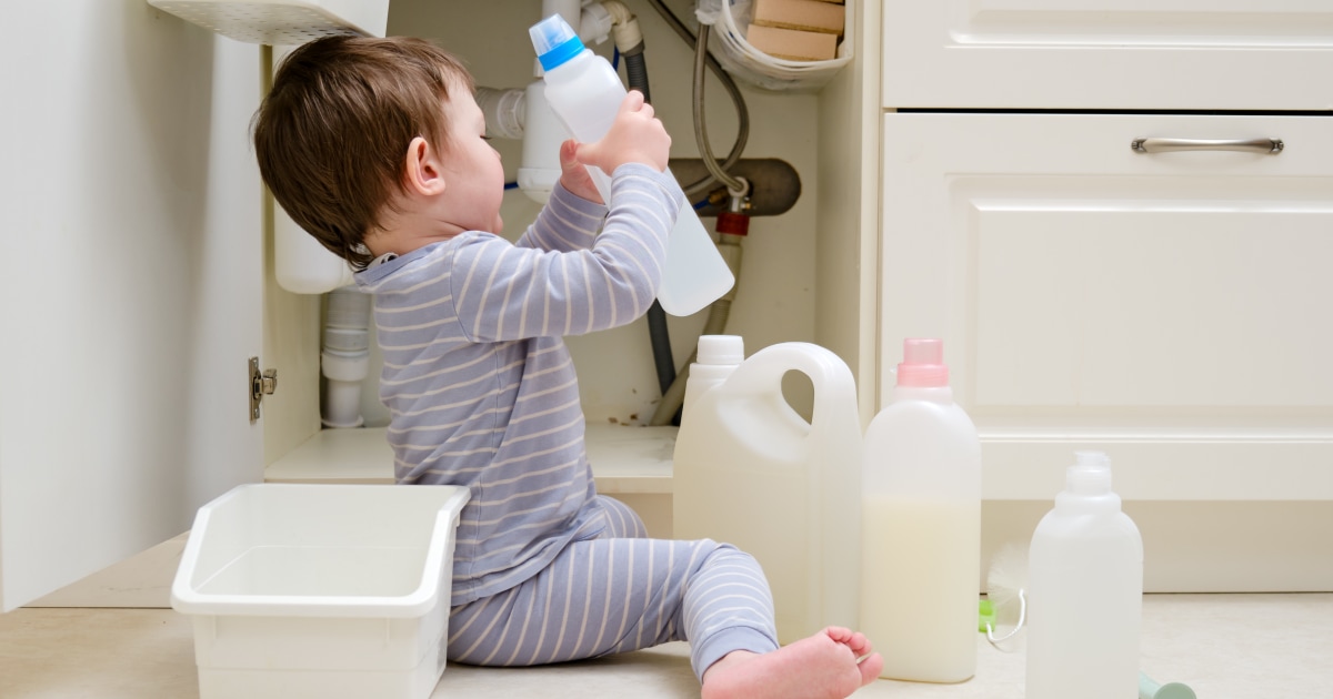 These Are the 2 Most Dangerous Home Cleaning Products to Have Around Kids, New Research Shows