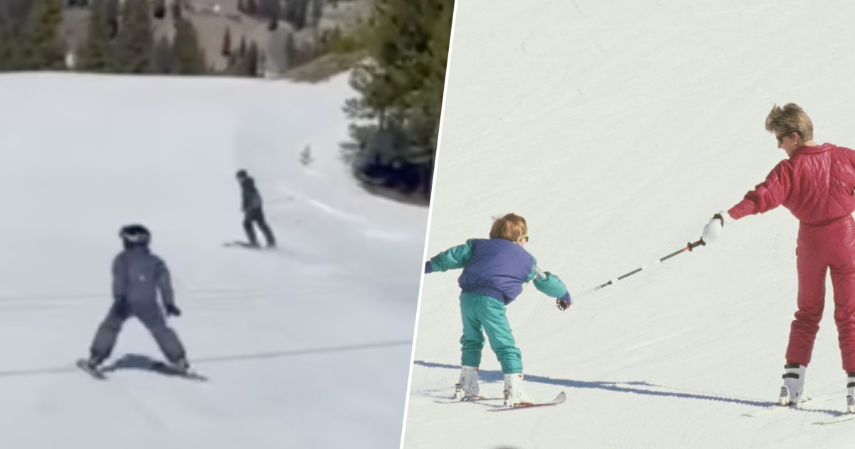 Prince Harry Bonds with Son, 6, on the Slopes, 35 Years After Doing the Same with Princess Diana