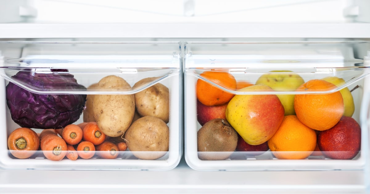 Where you store your food in the fridge matters.