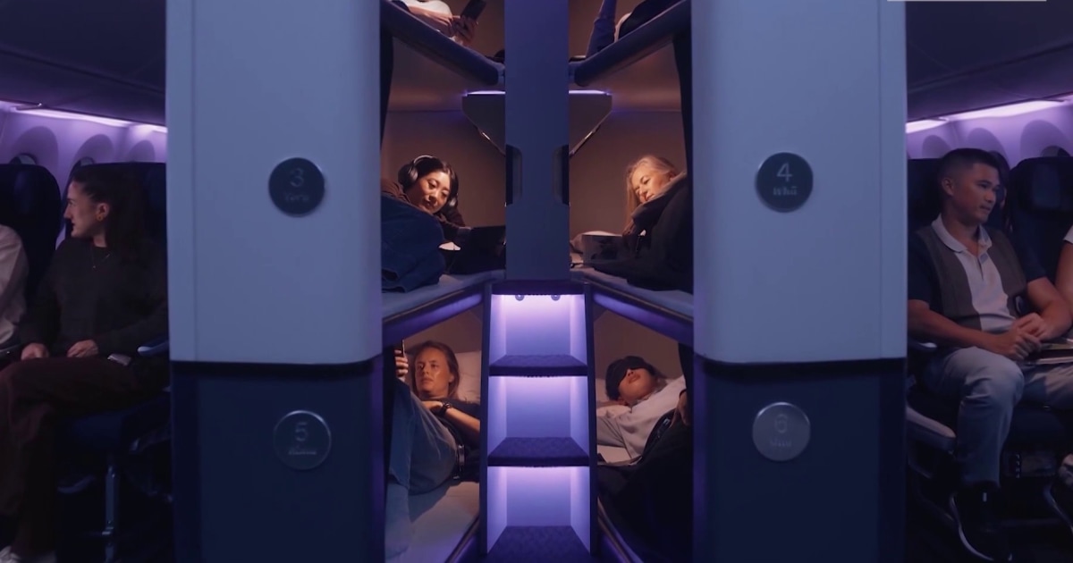 Air New Zealand is offering four-hour sessions in a bunk bed in coach for $495 on its longest flight.
