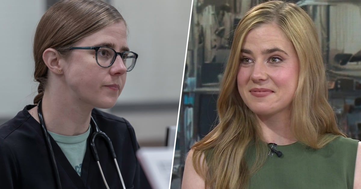 Taylor Dearden shared on TODAY April 15 how, after all the medical boot camp training she has undergone to accurately portray a doctor on 